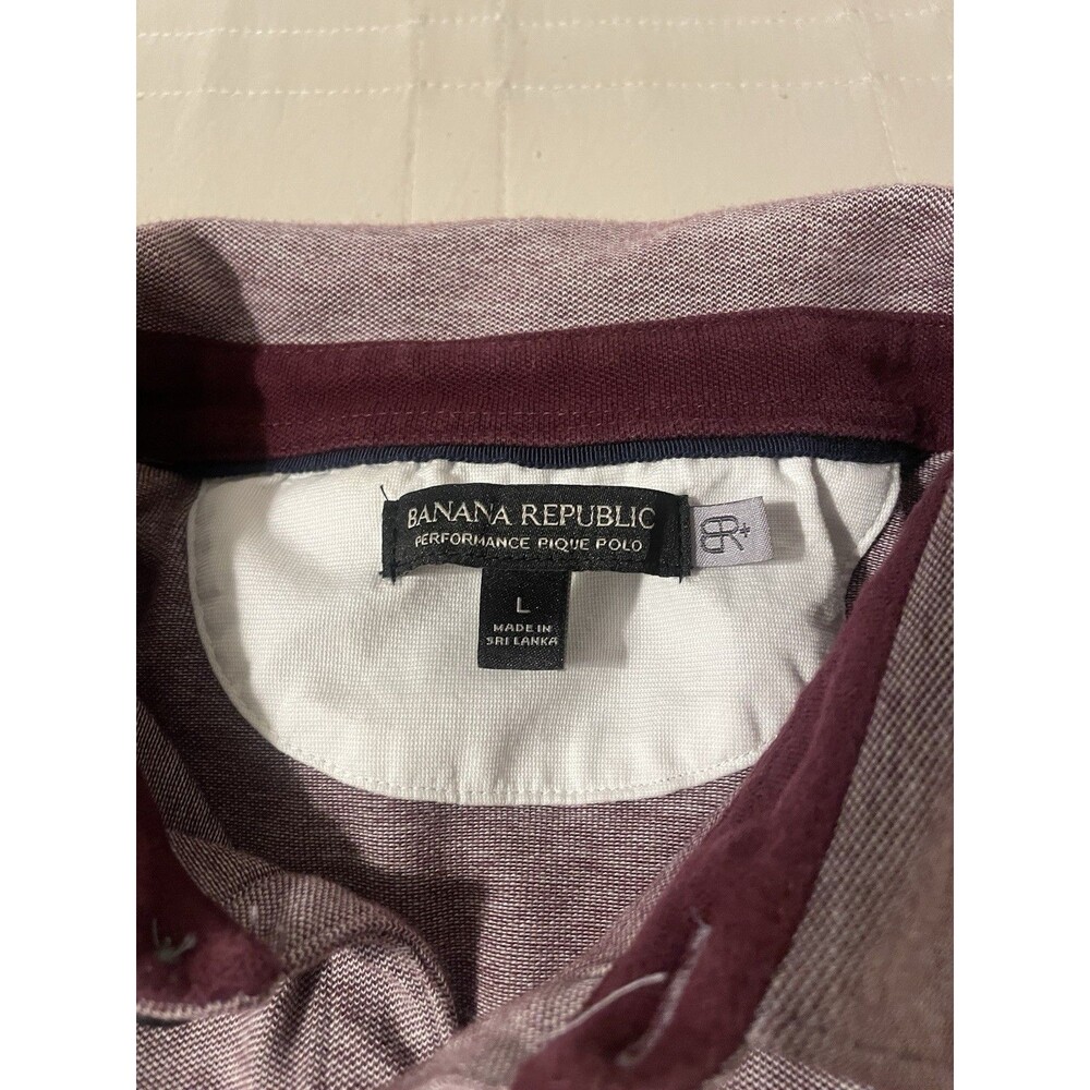 Banana Republic polo shirt mens large